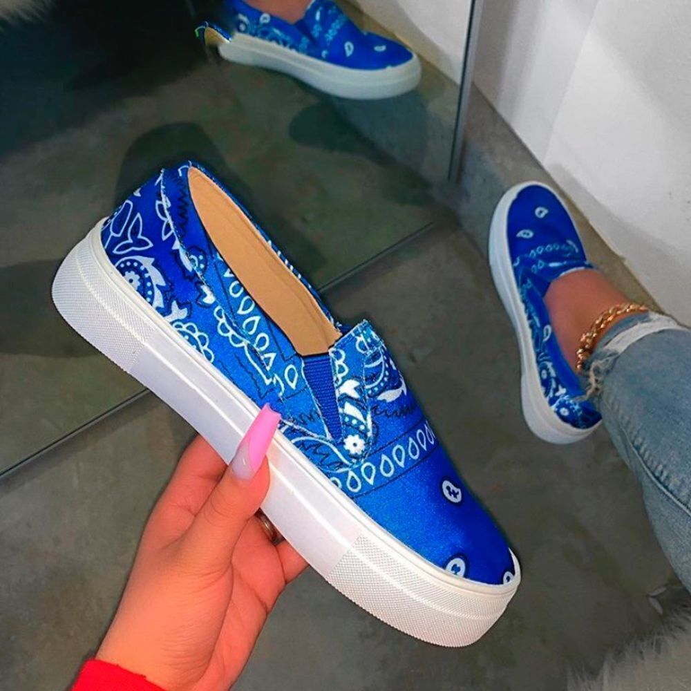 Bluejay slip on bandana sneaker